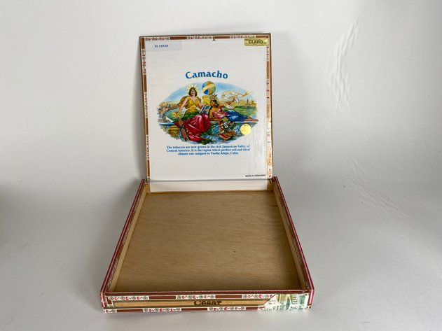Image for (3) Wooden Cigar Boxes
