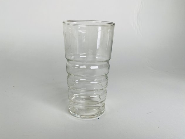 Image for (58) Vintage Libbey Glass Ripple Tumblers