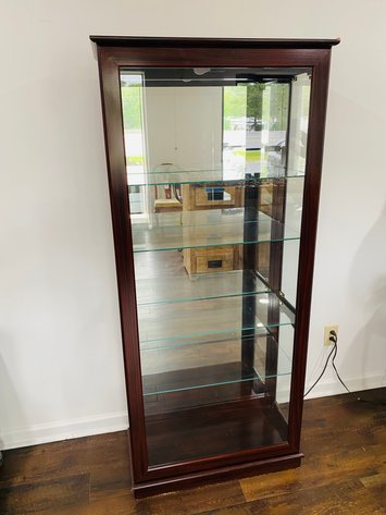 Image for Lighted Curio Cabinet