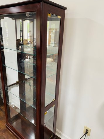 Image for Lighted Curio Cabinet