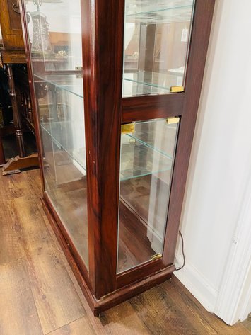 Image for Lighted Curio Cabinet