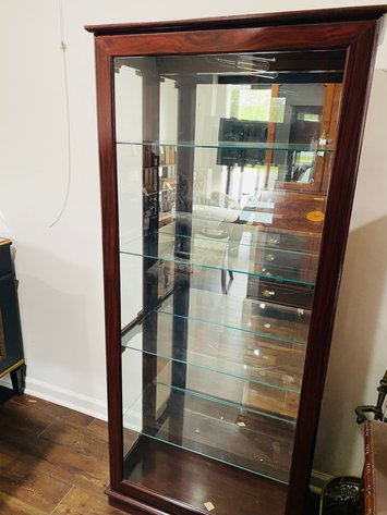 Image for Lighted Curio Cabinet