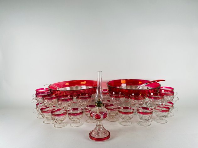 Image for (29) Collection of Vintage Indiana Glass 