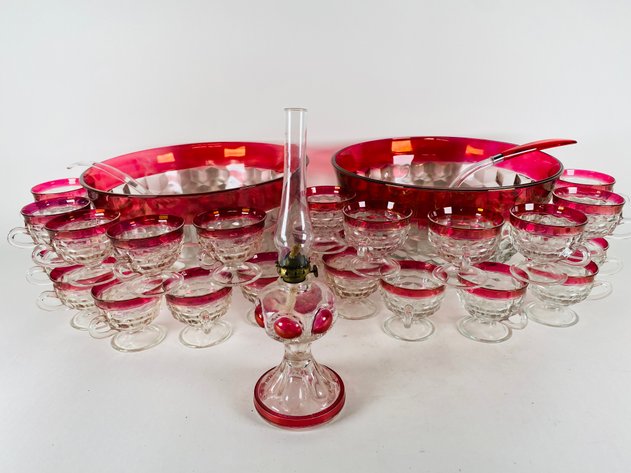 Image for (29) Collection of Vintage Indiana Glass 
