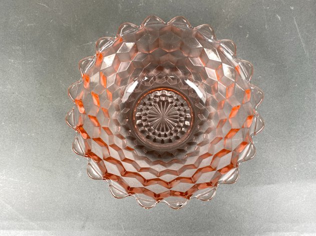 Image for (14) Pieces of Jeanette and Anchor Hocking Pink Depression Glass