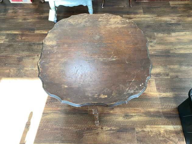 Image for Antique Wooden Occasional Table