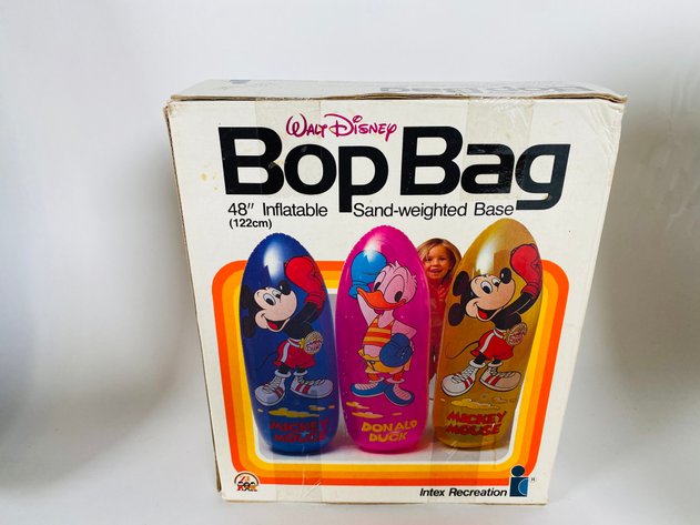Image for (4) Vintage Mickey Mouse Toys
