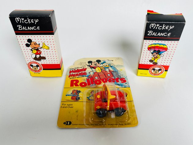 Image for (20+ Vintage Mickey Toys