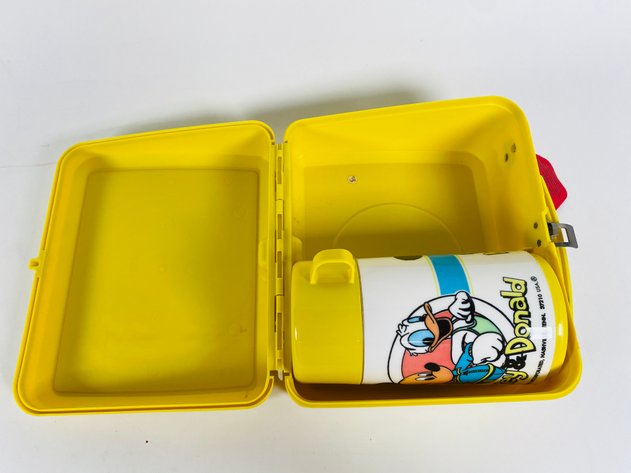 Image for (2) Plastic Aladdin Lunch Boxes with Thermos