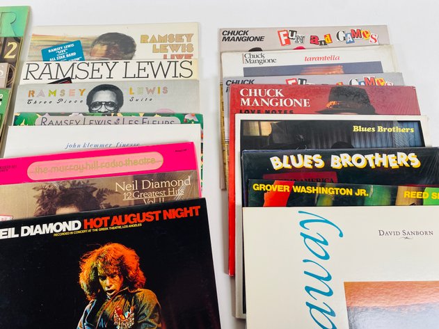 Image for (20+) Assorted Vintage Albums