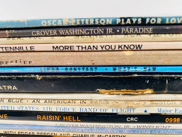 Image for (20+) Assorted Vintage Albums