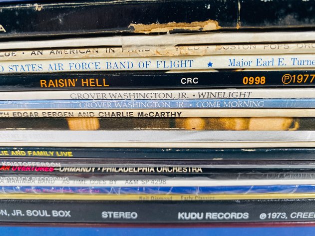 Image for (20+) Assorted Vintage Albums