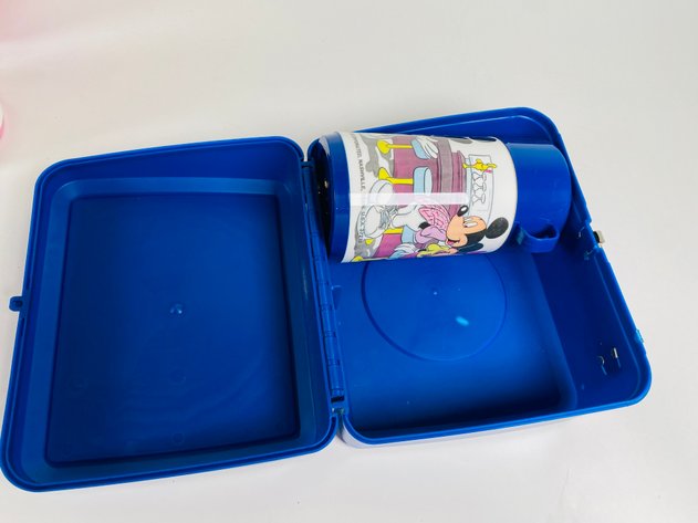 Image for (3) Plastic Aladdin Lunch Boxes with Thermos