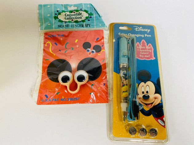 Image for (16) Vintage Mickey Crafting Items