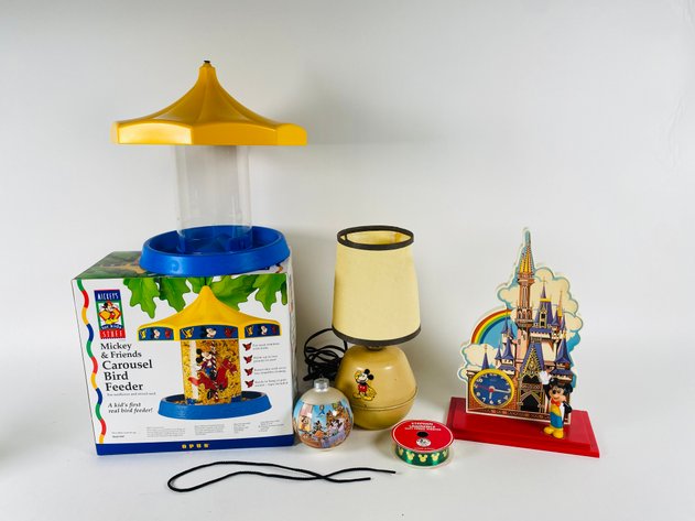 Image for (5)  Mickey and Friends Carousel Bird Feed and  Decor