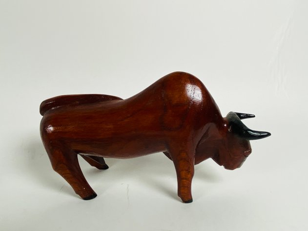 Image for (9) Collection of Buffalo Statues and Figurines