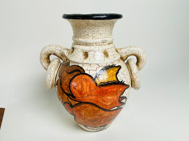 Image for (10) Collection of Buffalo Themed Statues, Figurines and Vases