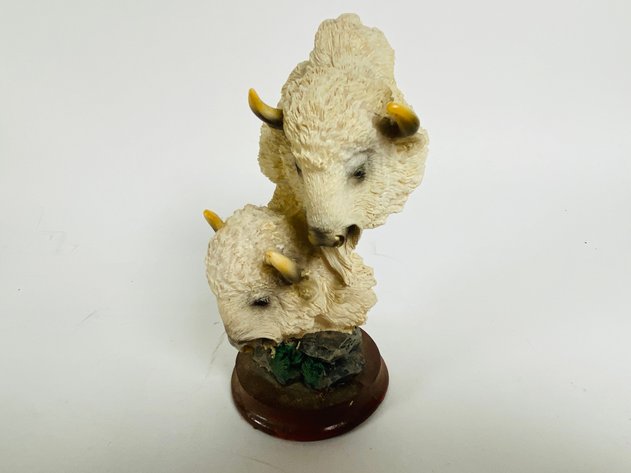 Image for (10) Collection of Buffalo Themed Statues, Figurines and Vases