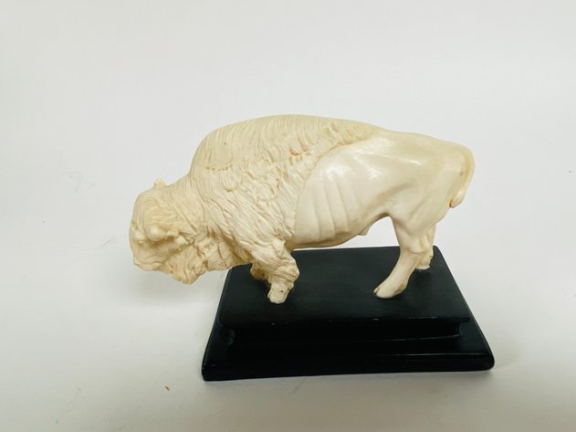Image for (10) Collection of Buffalo Themed Statues, Figurines and Vases
