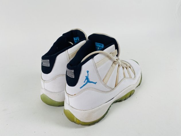 Image for (1) Nike Air Jordan 11 Retro BP White-Legend Blue-Black 378039-1176, Size 7Youth