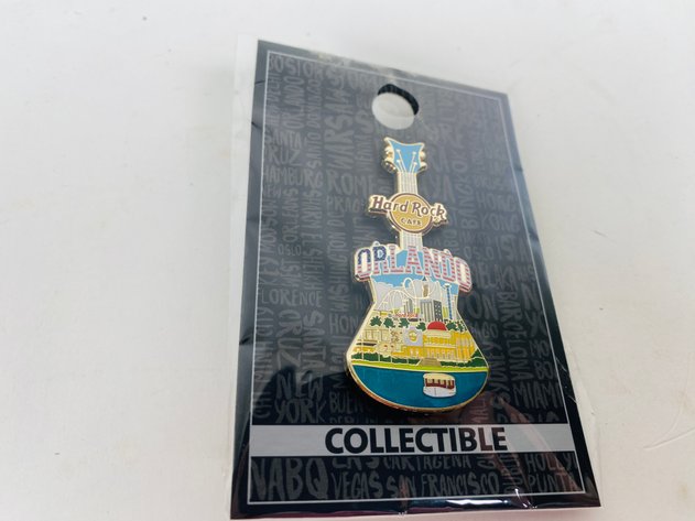 Image for (7) Hard Rock Café Collector Pins, some Limited Edition
