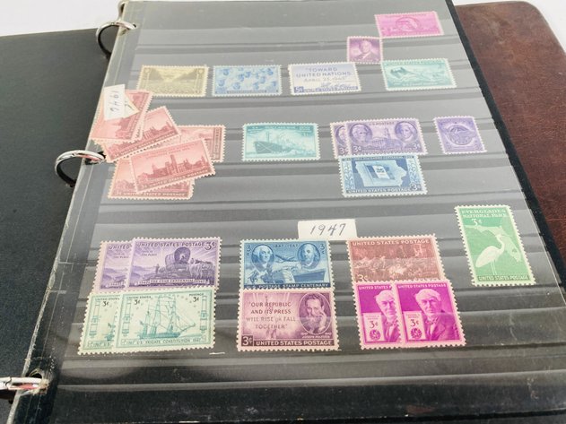 Image for (1) Stamp Collection Book, 1939-1986
