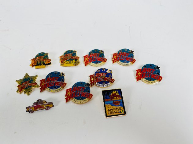 Image for (11)  Planet Hollywood Collector Series Pins