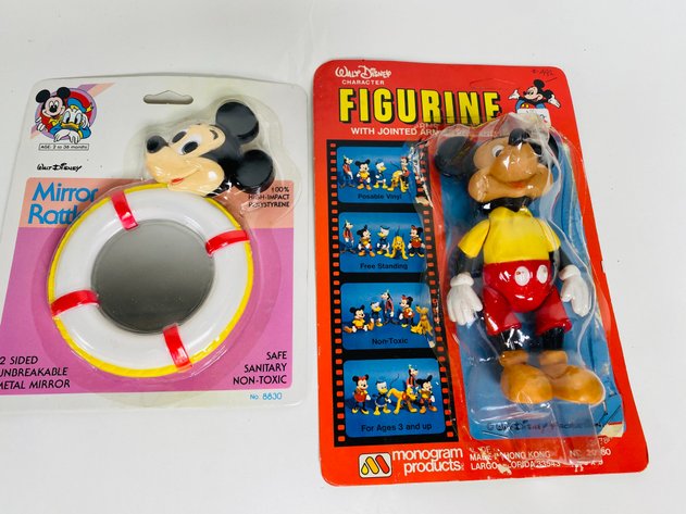 Image for (20+ Vintage Mickey Toys