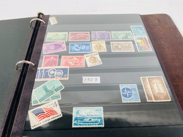 Image for (1) Stamp Collection Book, 1939-1986