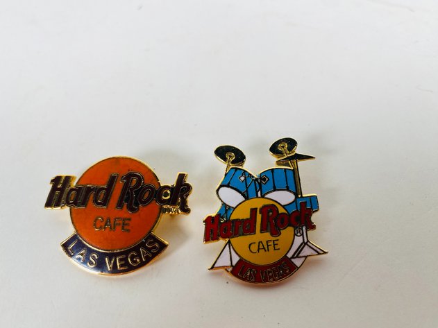 Image for (7) Hard Rock Café Collector Pins, some Limited Edition