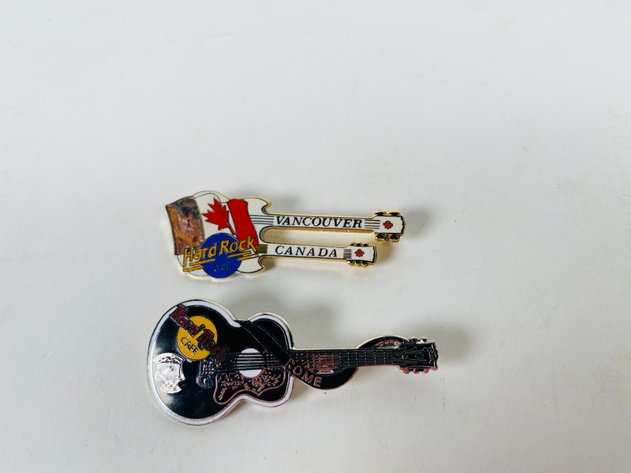 Image for (7) Hard Rock Café Collector Pins