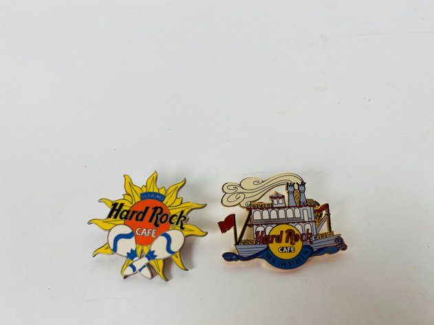 Image for (8) Hard Rock Café Collector Pins, some Limited Edition