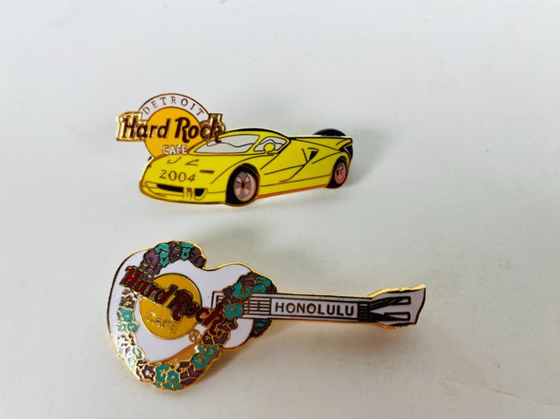 Image for (8) Hard Rock Café Collector Pins, some Limited Edition