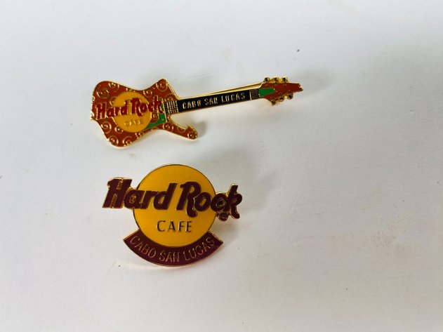 Image for (7) Hard Rock Café Collector Pins, some Limited Edition
