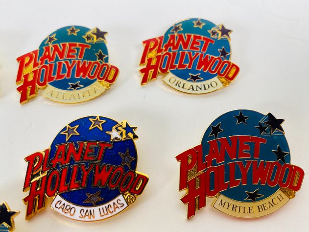 Image for (11)  Planet Hollywood Collector Series Pins