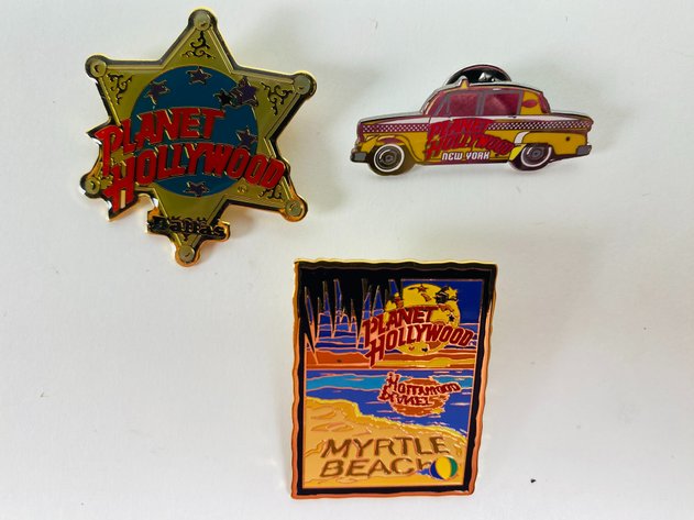 Image for (11)  Planet Hollywood Collector Series Pins