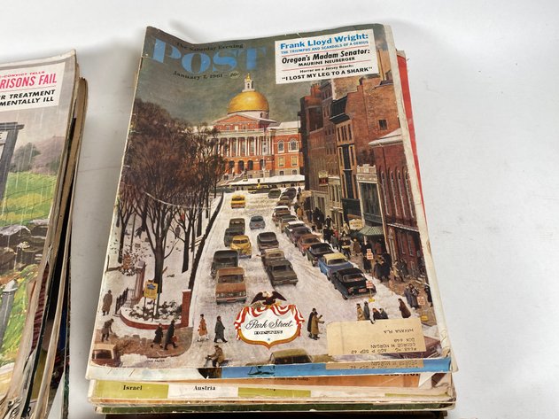 Image for (55+) Late 1950s-1960s Saturday Evening Post Magazines