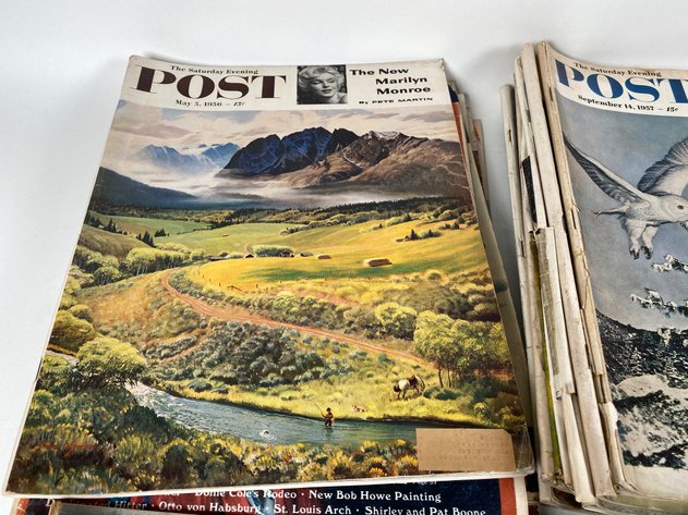 Image for (40+) Late 1950s-1960s Saturday Evening Post Magazines