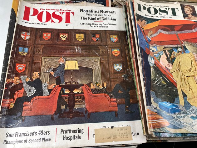 Image for (40+) Late 1950s-1960s Saturday Evening Post Magazines