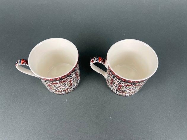 Image for (11) EasyLife Mugs (Around the World Pattern)