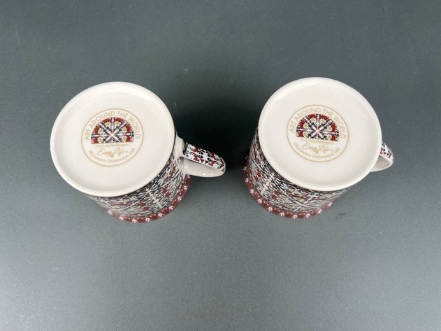 Image for (11) EasyLife Mugs (Around the World Pattern)