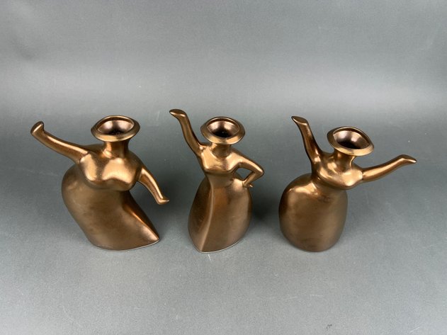 Image for Michael Lambert Signed Pottery Vases