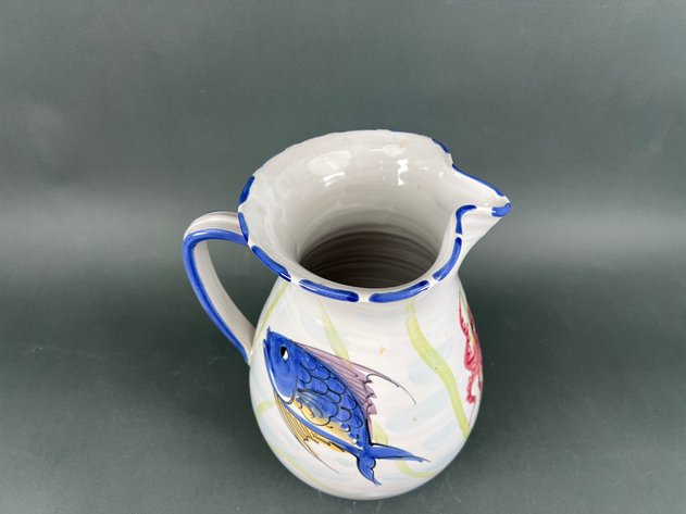 Image for Al Mare 50 oz Pitcher by Vietri, Italy