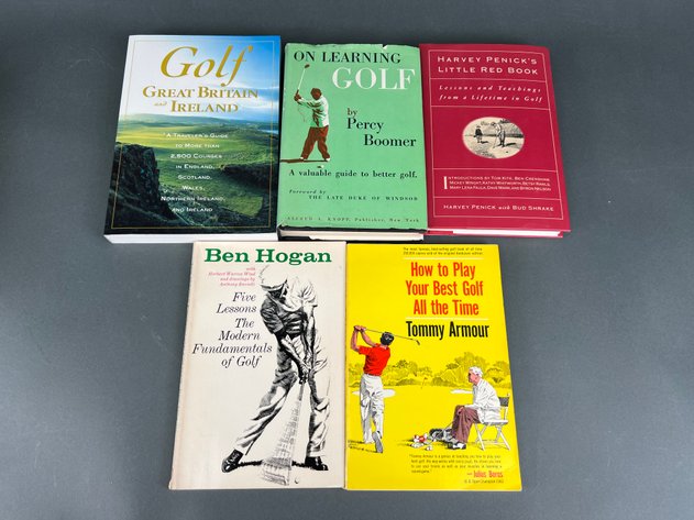 Image for Collection of Golf Books