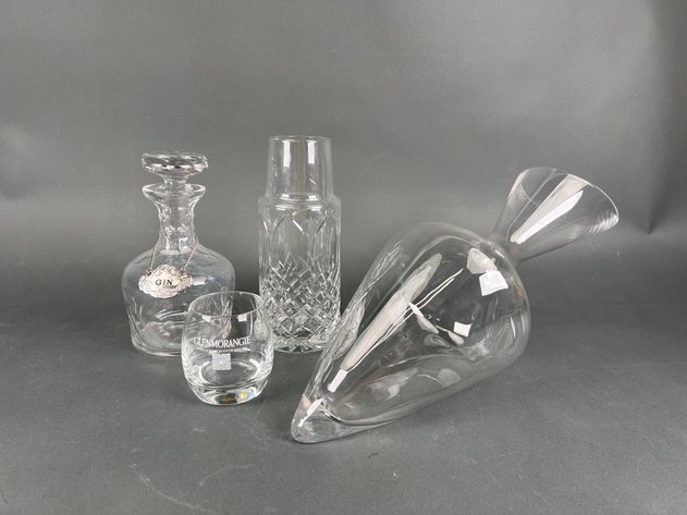 Image for Crystal Wine Decanter and Glass Barware