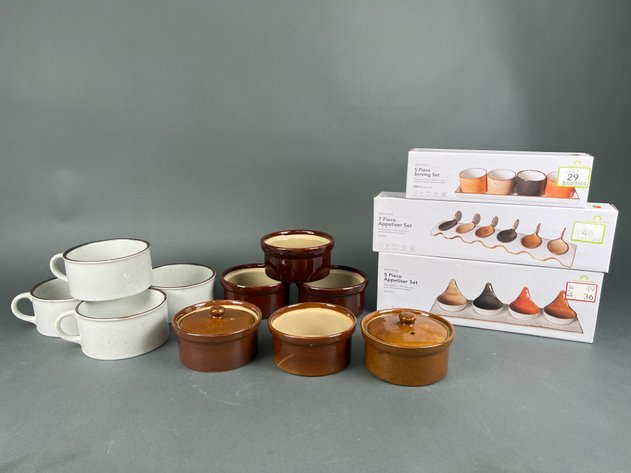 Image for Ceramic Oven to Table Ware and Appetizer Sets