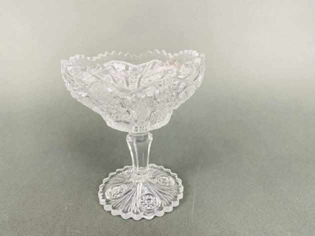 Image for Vintage Cut Glass Vases, Compotes and Bowl