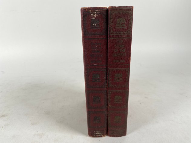 Image for (2) Vintage Pair of Books by Rudyard Kipling, 