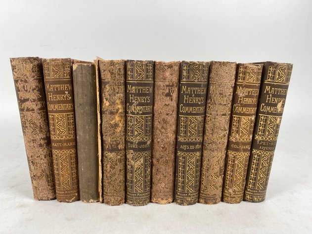 Image for (10) Volumes of Antique Books of 
