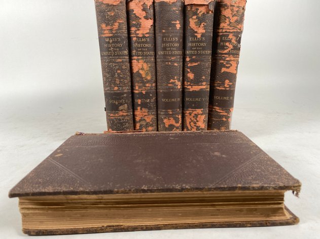 Image for 1899 Ellis's History of the United States by Edward A. Ellis, 6 Volumes
